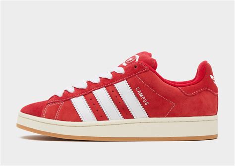 adidas schoenen grijs rood|adidas campus schoenen.